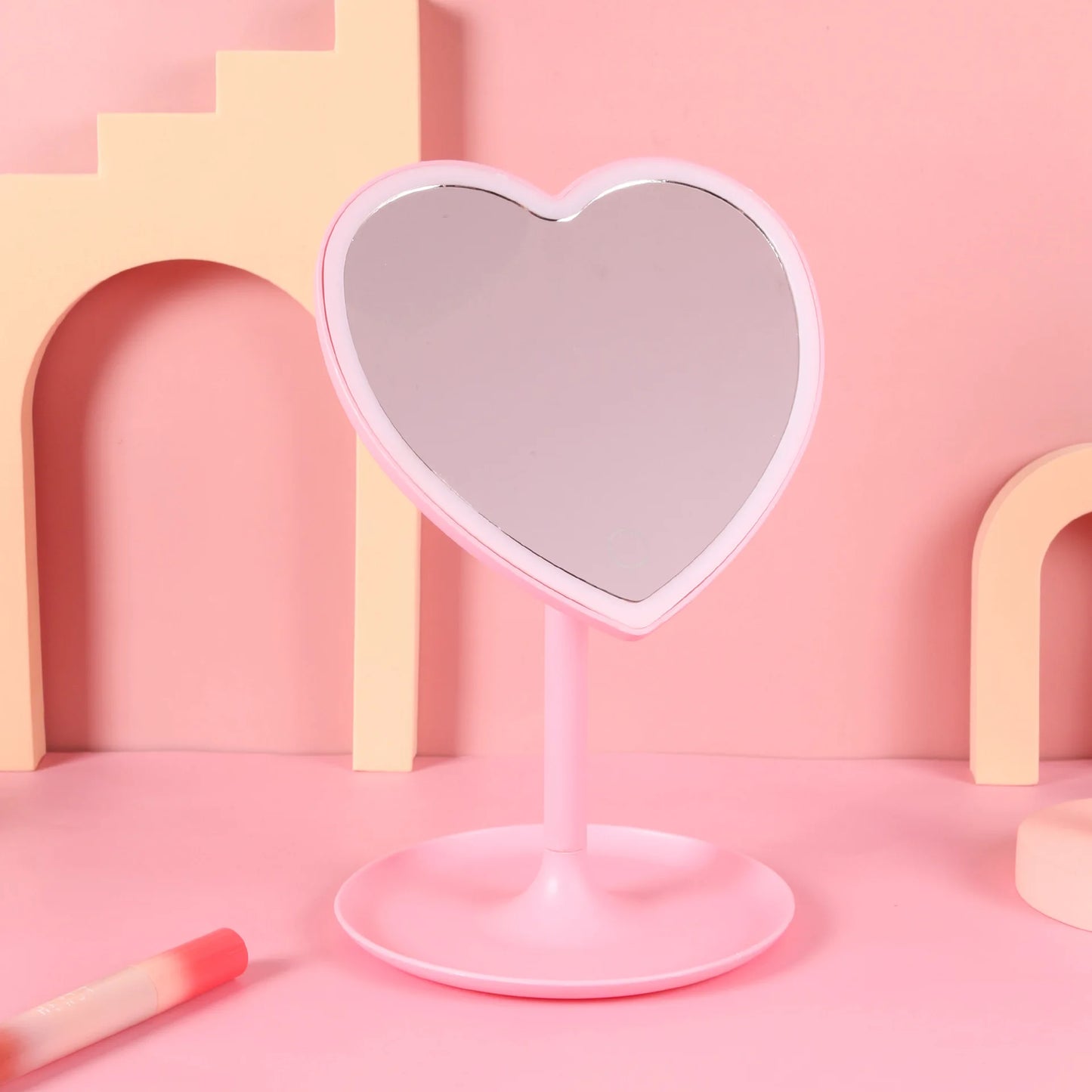 Miroir à Pied Coeur