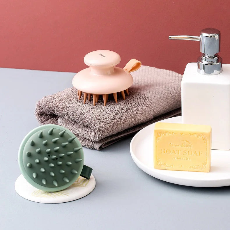 Brosse à Shampoing Silicone