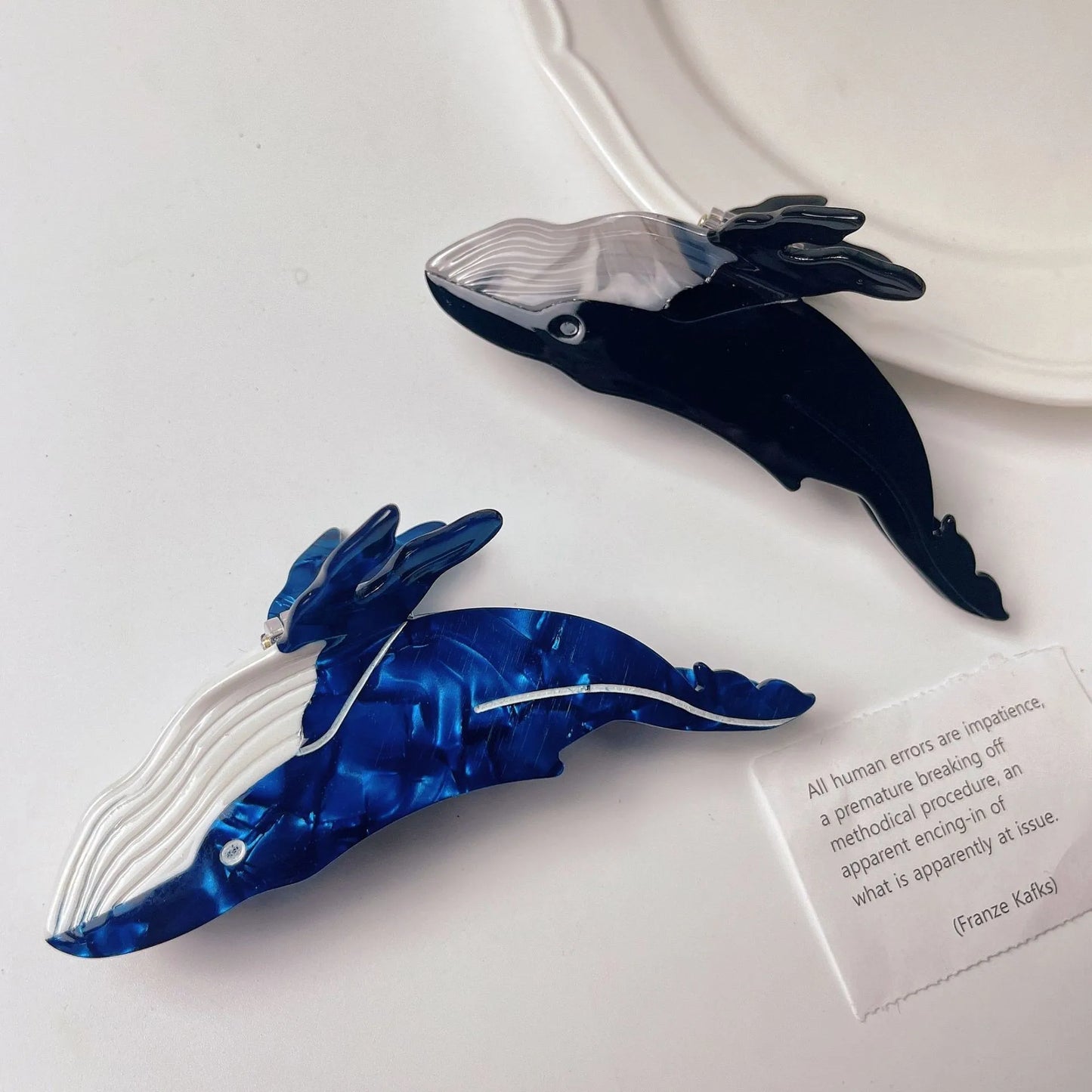Pince Cheveux Baleine