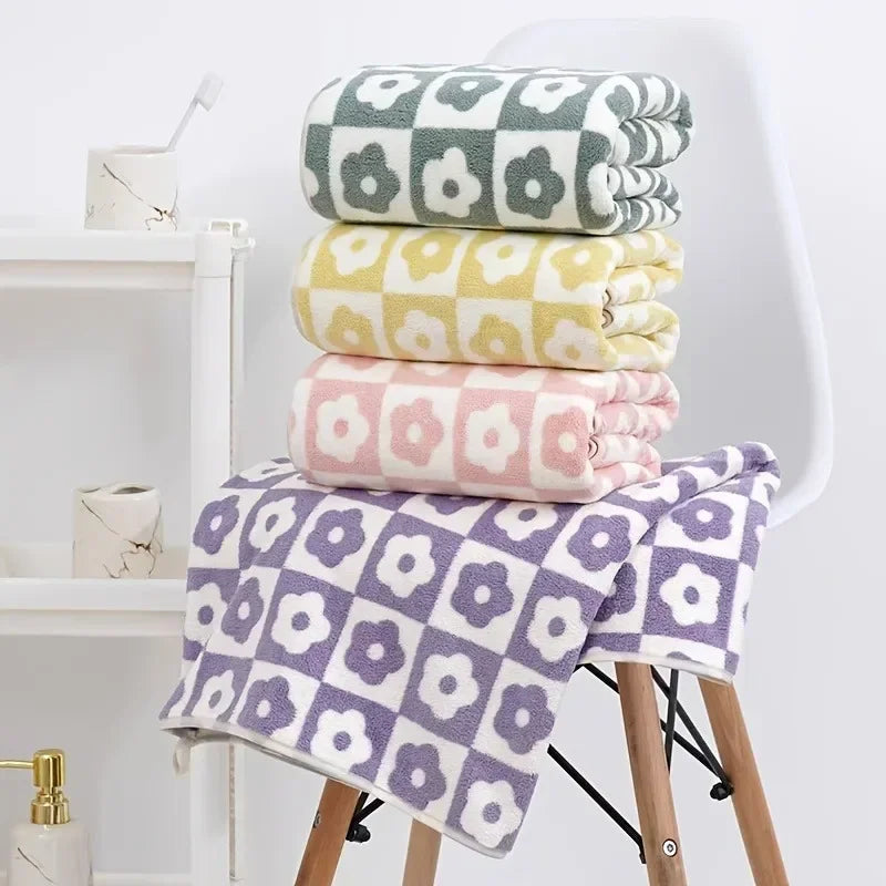 Serviette De Bain Avec Motif