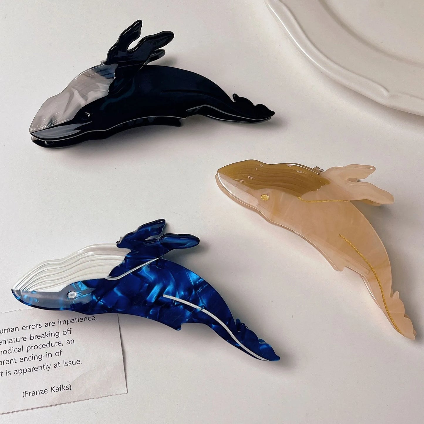 Pince Cheveux Baleine