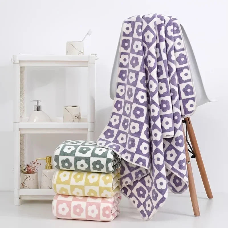 Serviette De Bain Avec Motif