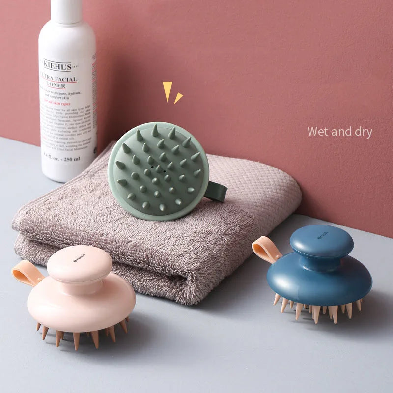 Brosse à Shampoing Silicone