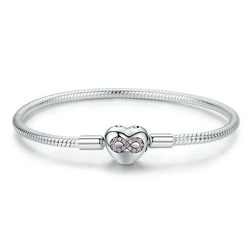 Bracelet Femme Infini Cœur