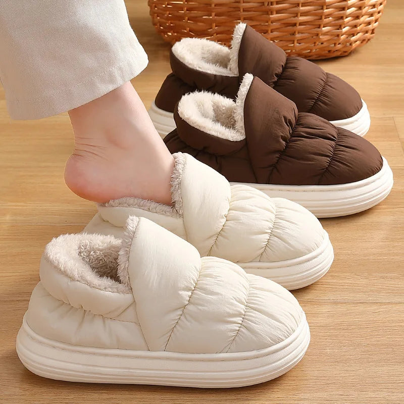 Chaussons Fourrés Femme