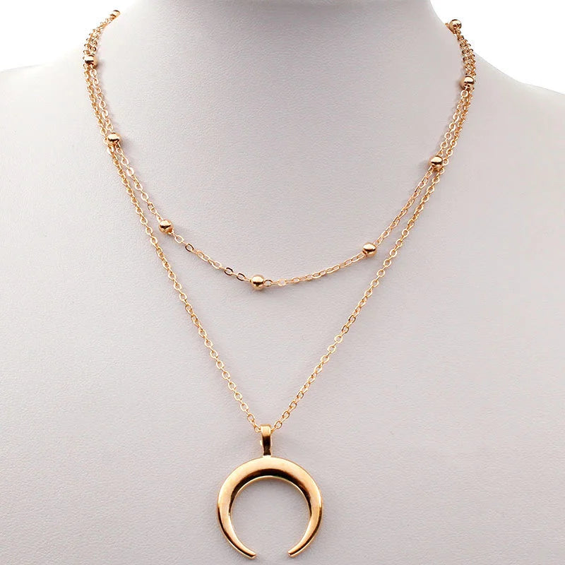 Collier Femme Lune