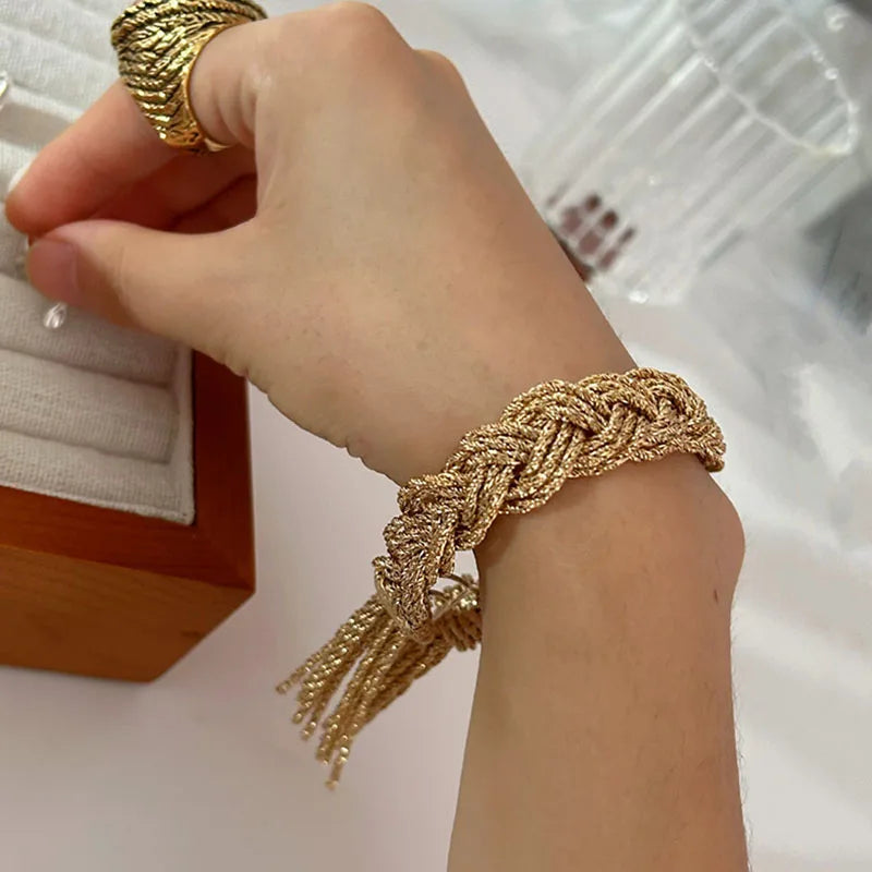 Bracelet Femme Tressé