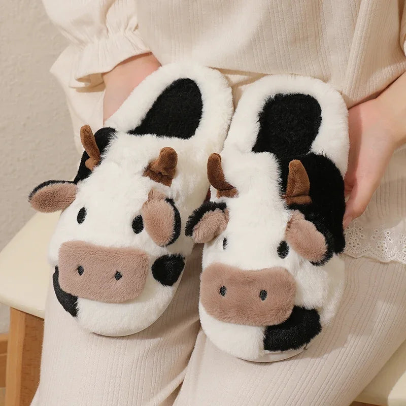 Chaussons Femme Vache