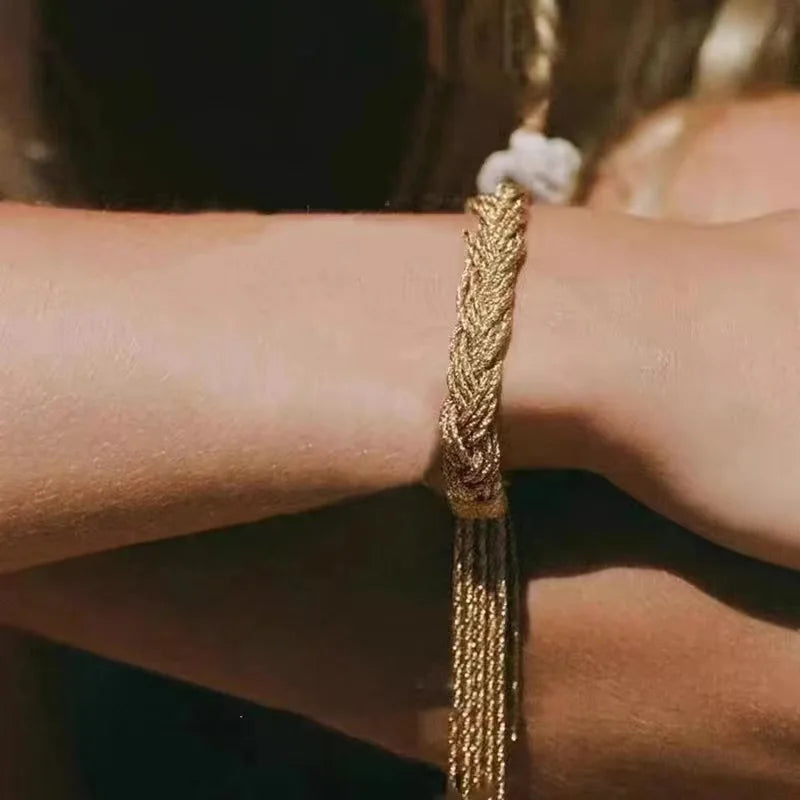 Bracelet Femme Tressé