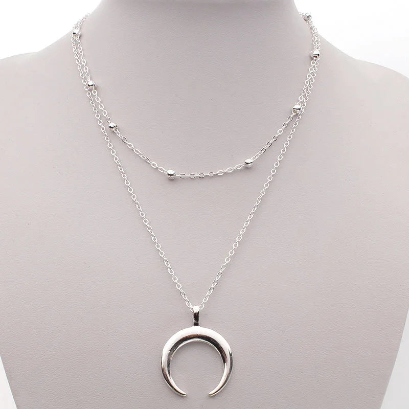Collier Femme Lune