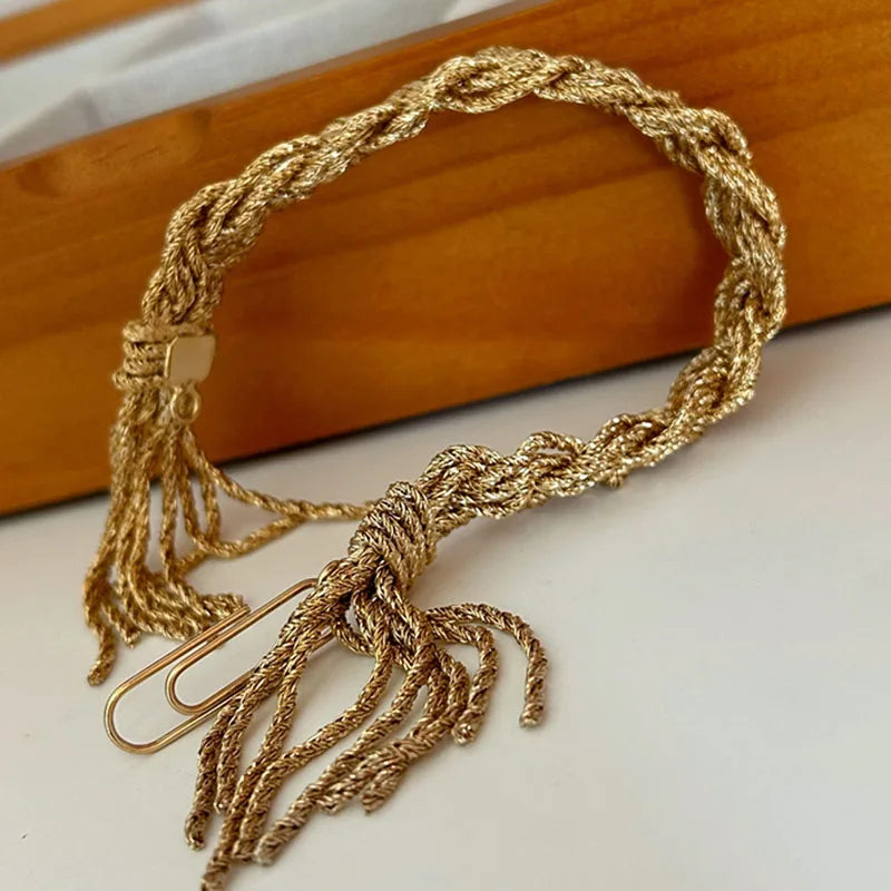 Bracelet Femme Tressé
