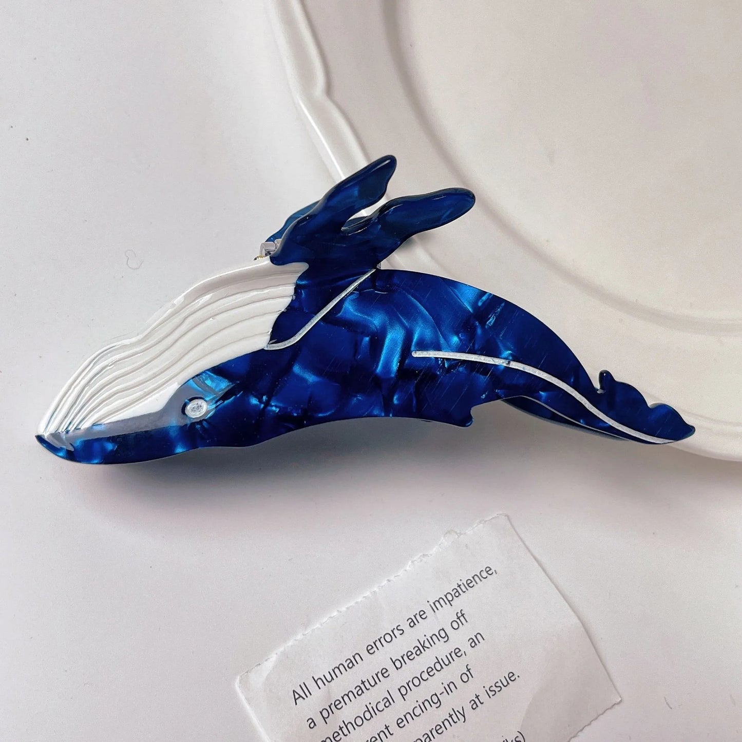 Pince Cheveux Baleine