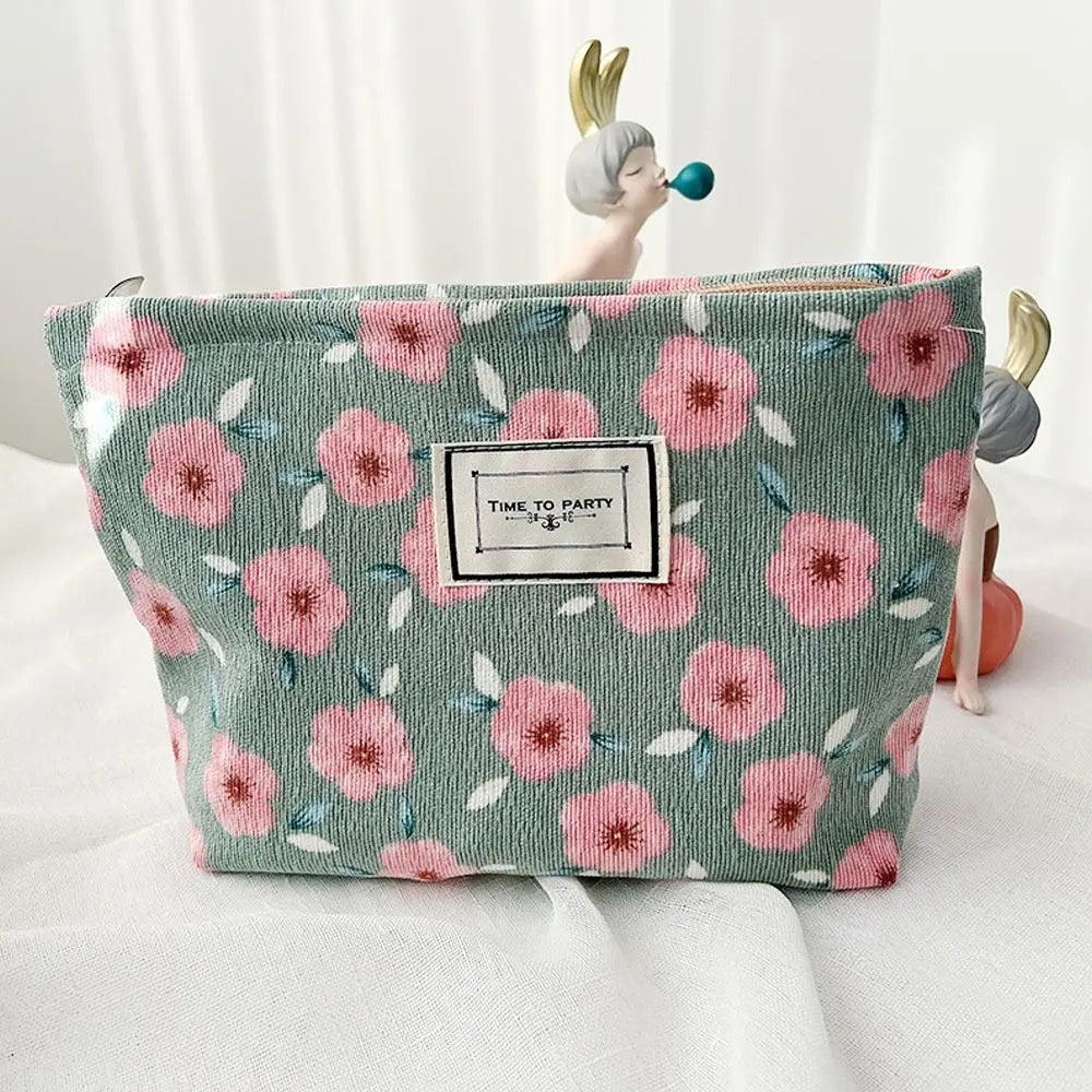 Trousse Maquillage Fleurie
