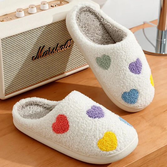 Chaussons Femme Coeur