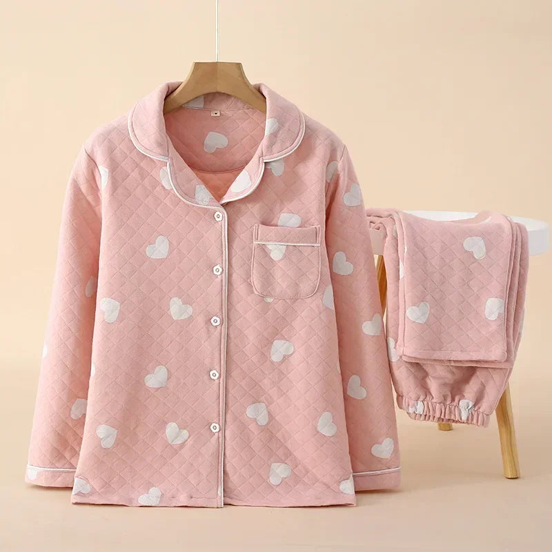 Pyjama Femme Coeur