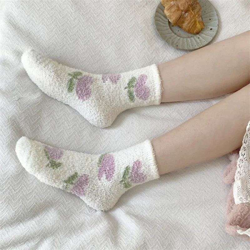 Chaussettes Pilou Pilou Tulipes