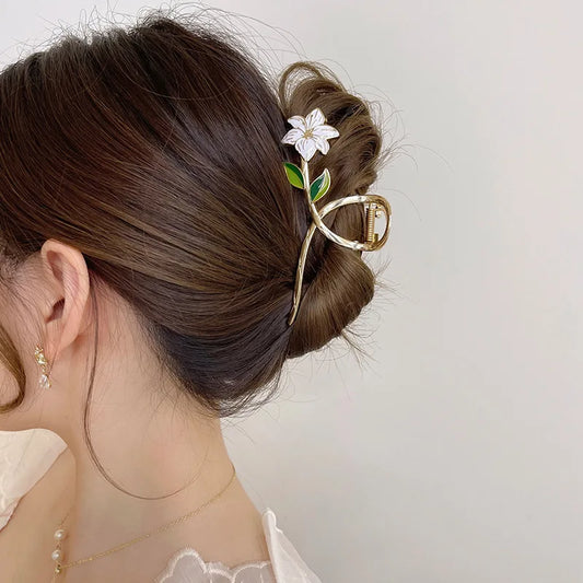 Pince Cheveux Fleur de Lys