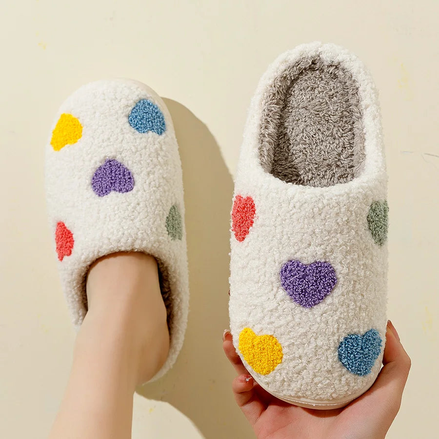 Chaussons Femme Coeur