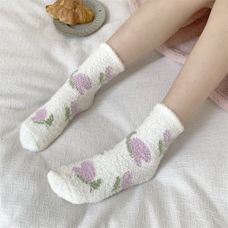 Chaussettes Pilou Pilou Tulipes