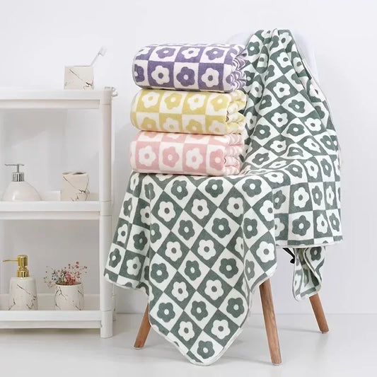 Serviette De Bain Avec Motif