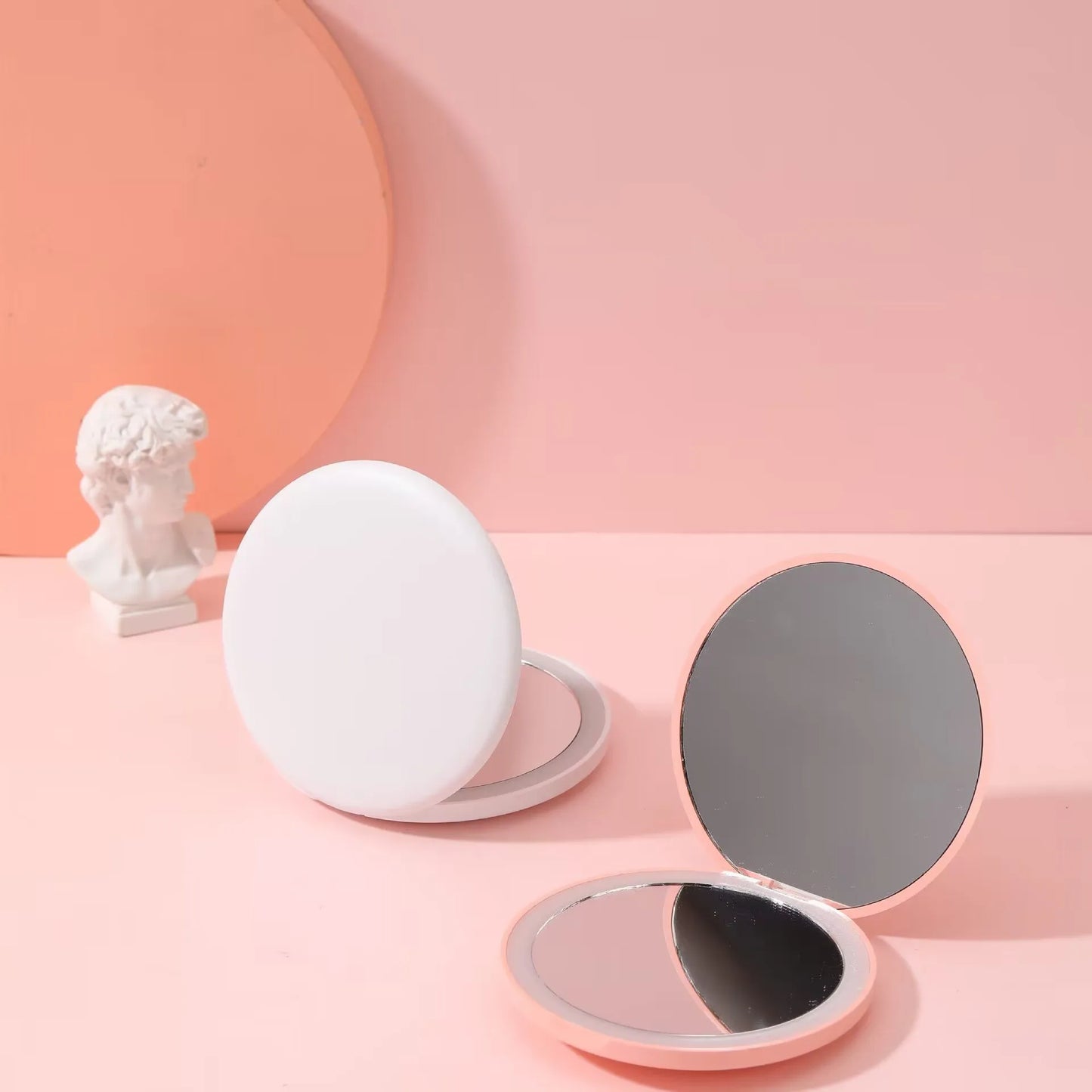 Miroir de Poche Lumineux